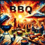 Logo of the podcast BBQ Podcast BBQ
