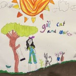 Logo of the podcast Bedtime stories with Girl, Cat and Mouse Podcast Bedtime stories with Girl, Cat and Mouse