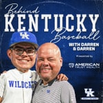 Logo of the podcast Behind Kentucky Baseball Podcast Behind Kentucky Baseball