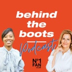 Logo of the podcast Behind the Boots Podcast Behind the Boots
