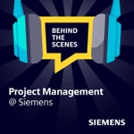 Logo of the podcast Behind the Scenes: Project Management @ Siemens Podcast Behind the Scenes: Project Management @ Siemens
