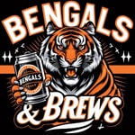 Logo of the podcast Bengals & Brews Podcast Bengals & Brews