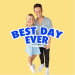 Logo of the podcast Best Day Ever Podcast with Maddy & Noah Herrin Missing podcast logo