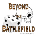 Logo of the podcast beyond the battlefield Podcast beyond the battlefield