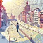 Podcast Bibliothekarin läuft durch Berlin