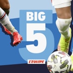 Logo of the podcast Big 5, le podcast foot de L'Équipe Podcast Big 5, le podcast foot de L'Équipe