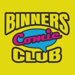 Logo of the podcast Binners Comic Club Podcast Binners Comic Club
