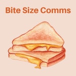 Logo of the podcast Bite Size Comms Podcast Bite Size Comms