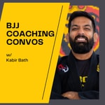 Logo of the podcast BJJ Coaching Convos w/ Kabir Bath Podcast BJJ Coaching Convos w/ Kabir Bath