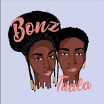 Logo of the podcast Bonz and Tuala- Sisterfriends! Realness with a sprinkle of awkward Podcast Bonz and Tuala- Sisterfriends! Realness with a sprinkle of awkward