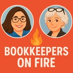 Logo of the podcast Bookkeepers On Fire Podcast Bookkeepers On Fire