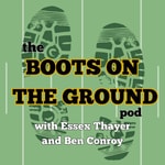 Logo of the podcast Boots On The Ground Pod Missing podcast logo