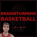 Logo of the podcast Brainstorming Basketball Podcast Brainstorming Basketball