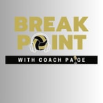Logo of the podcast Break Point with Coach Paige
