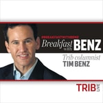 Logo of the podcast Breakfast with Benz: A TribLIVE sports podcast