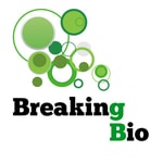 Logo of the podcast Breaking Bio Missing podcast logo