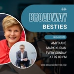 Logo of the podcast BROADWAY BESTIES Podcast BROADWAY BESTIES
