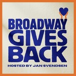 Logo of the podcast Broadway Gives Back Podcast Broadway Gives Back