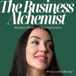 Logo of the podcast Business Alchemy with Jackie Minsky
