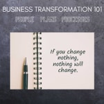 Logo of the podcast Business Transformation 101 Podcast Business Transformation 101