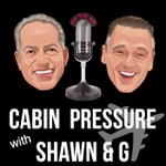 Logo of the podcast Cabin Pressure with Shawn and "G" Logo of the podcast Cabin Pressure with Shawn and "G"