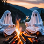 Logo of the podcast Campfire Ghost Stories Podcast Campfire Ghost Stories