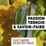 Logo of the podcast Cap d'Agde Méditerranée - Passion, terroir et savoir-faire Podcast Cap d'Agde Méditerranée - Passion, terroir et savoir-faire