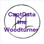 Logo of the podcast CaptData the Woodturner Podcast CaptData the Woodturner