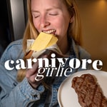 Logo of the podcast Carnivore Girlie Podcast Carnivore Girlie