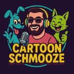Logo of the podcast Cartoon Schmooze Podcast Cartoon Schmooze