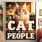 Logo of the podcast Cat People Podcast Cat People