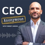 Logo of the podcast CEO Anonymous With Purdeep Sangha Podcast CEO Anonymous With Purdeep Sangha