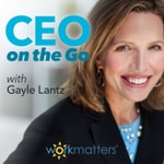 Logo of the podcast CEO on the Go Podcast CEO on the Go