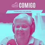 Logo of the podcast Chá Comigo, Podcast de Tsering Paldron Podcast Chá Comigo, Podcast de Tsering Paldron
