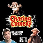 Logo of the podcast Chasing Comedy Podcast Chasing Comedy