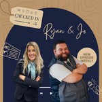 Logo of the podcast Checked in with Ryan and Jo Podcast Checked in with Ryan and Jo