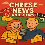 Logo of the podcast Cheese News and Views Podcast Cheese News and Views