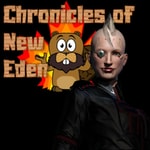 Logo of the podcast Chronicles of new Eden: Unveiling the lore of Eve online with Dame du Nord Missing podcast logo
