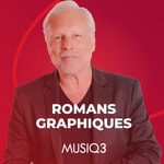 Logo of the podcast Chronique Romans graphiques Podcast Chronique Romans graphiques