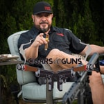 Logo of the podcast Cigars and Guns Podcast Cigars and Guns