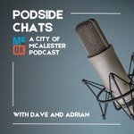 Logo of the podcast City of McAlester Podside Chats Podcast City of McAlester Podside Chats