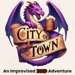 Logo of the podcast City of Town: An Improvised DND Adventure! Podcast City of Town: An Improvised DND Adventure!
