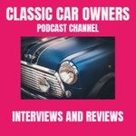 Logo of the podcast Classic Car Owners podcast interviews and reviews. Podcast Classic Car Owners podcast interviews and reviews.