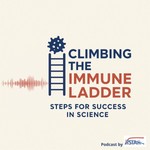 Logo of the podcast Climbing the Immune Ladder: Steps for Success in Science Missing podcast logo