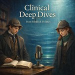 Logo of the podcast Clinical Deep Dives Podcast Clinical Deep Dives