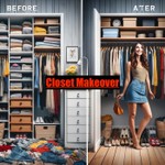 Podcast Closet Makeover !