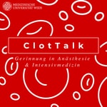 Logo of the podcast ClotTalk Podcast ClotTalk