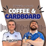 Logo of the podcast Coffee & Cardboard Podcast Coffee & Cardboard