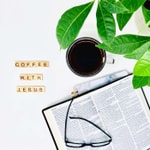 Logo of the podcast Coffee with Jesus Podcast Coffee with Jesus