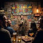 Logo of the podcast Comedy English Missing podcast logo